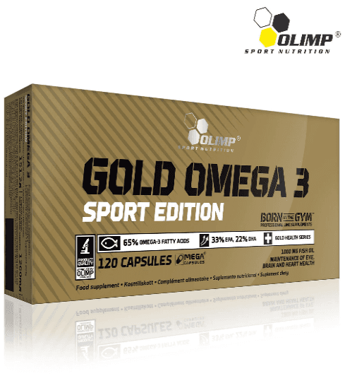 Gold Omega 3 sport edition 120 caps.