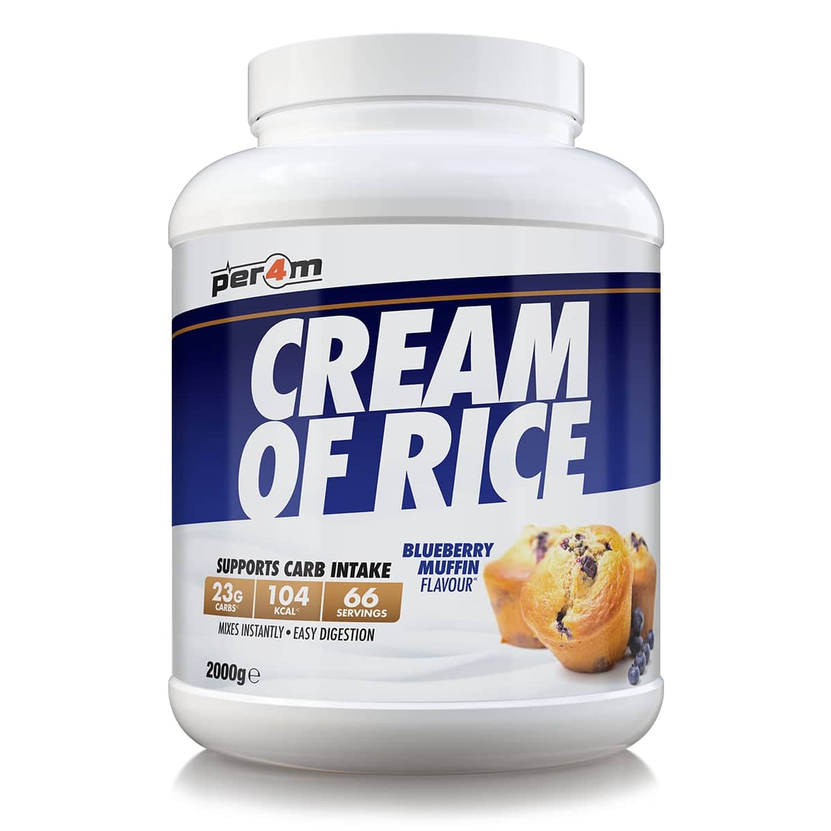 Per4m Cream Of Rice 2kg (Blueberry Muffin)