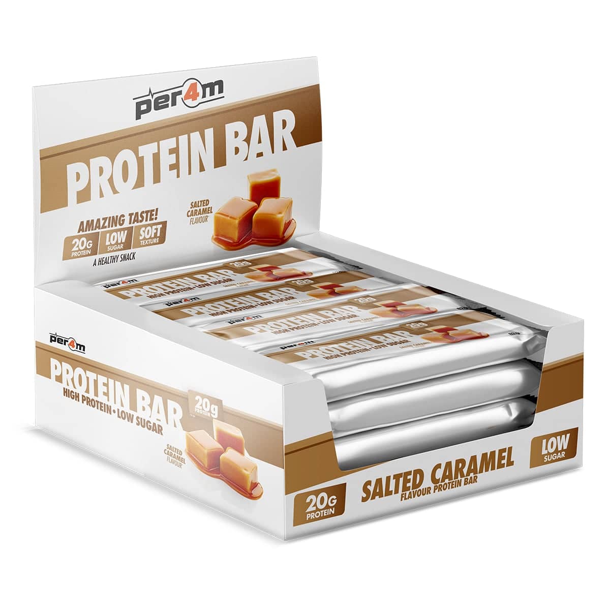 Per4m Protein Bar 12x62g (Salted Caramel)